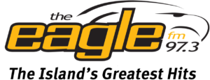 97.3 The Eagle FM radio logo